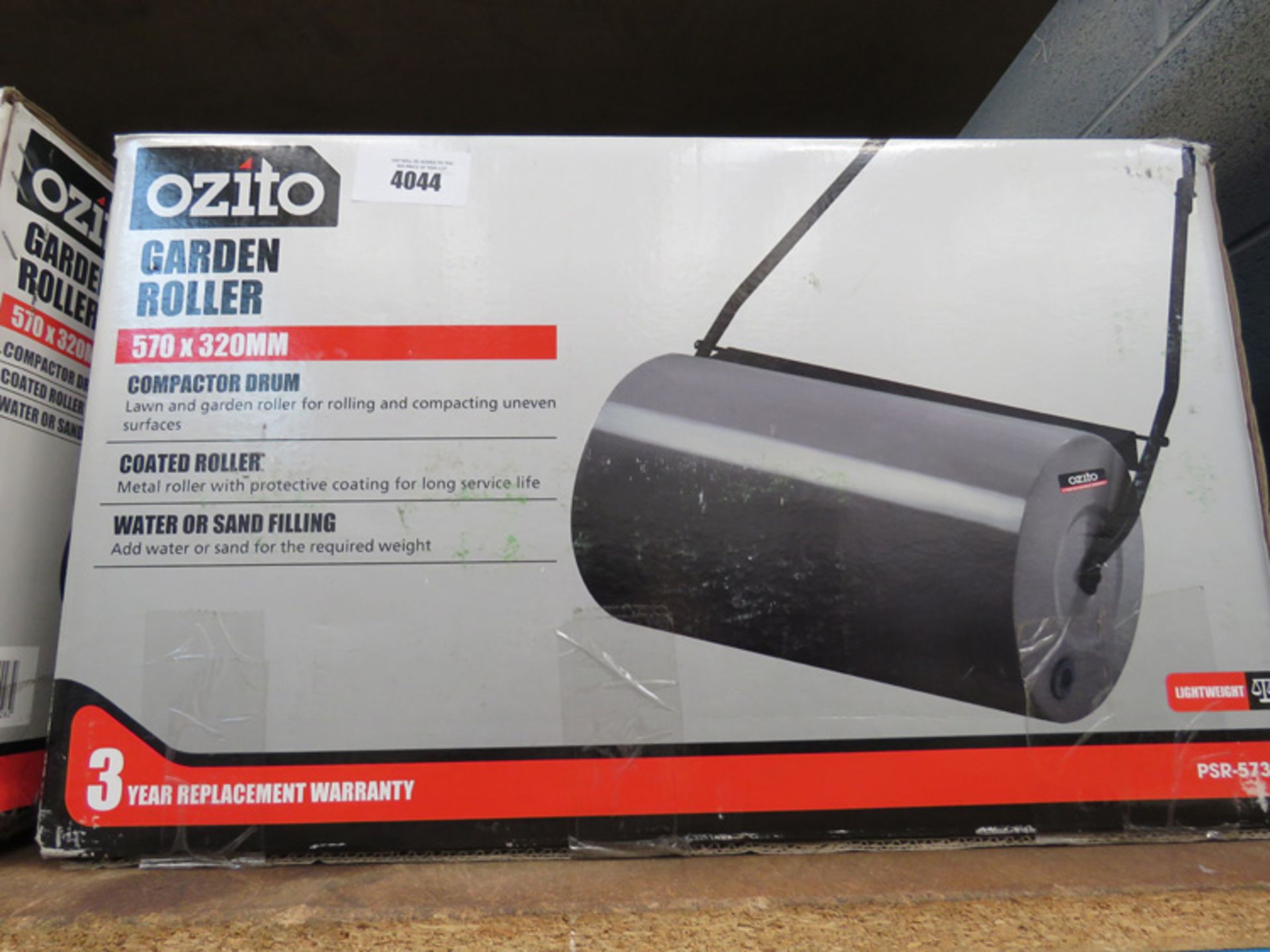 Boxed Ozito garden roller