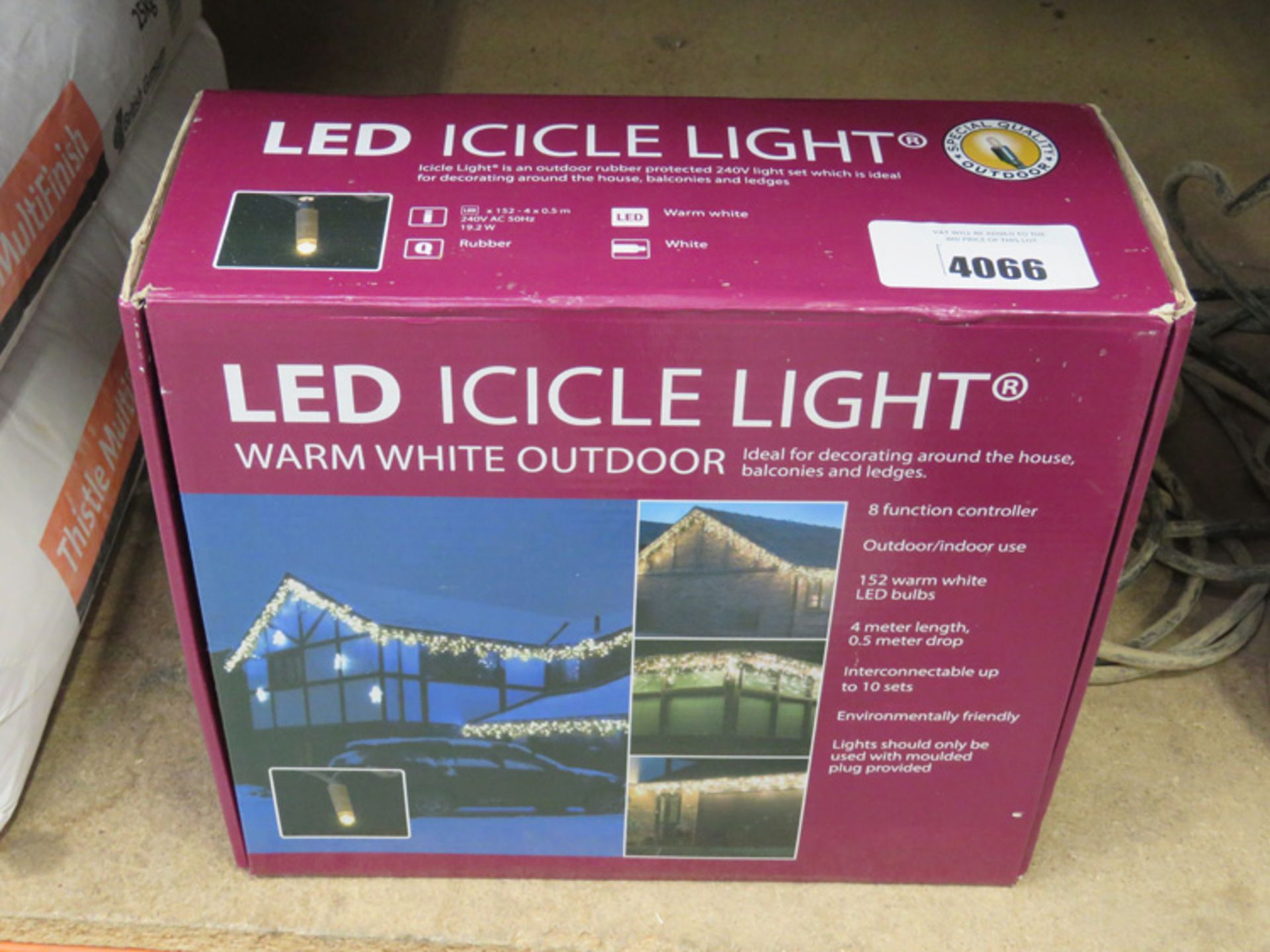 LED icicle light kit