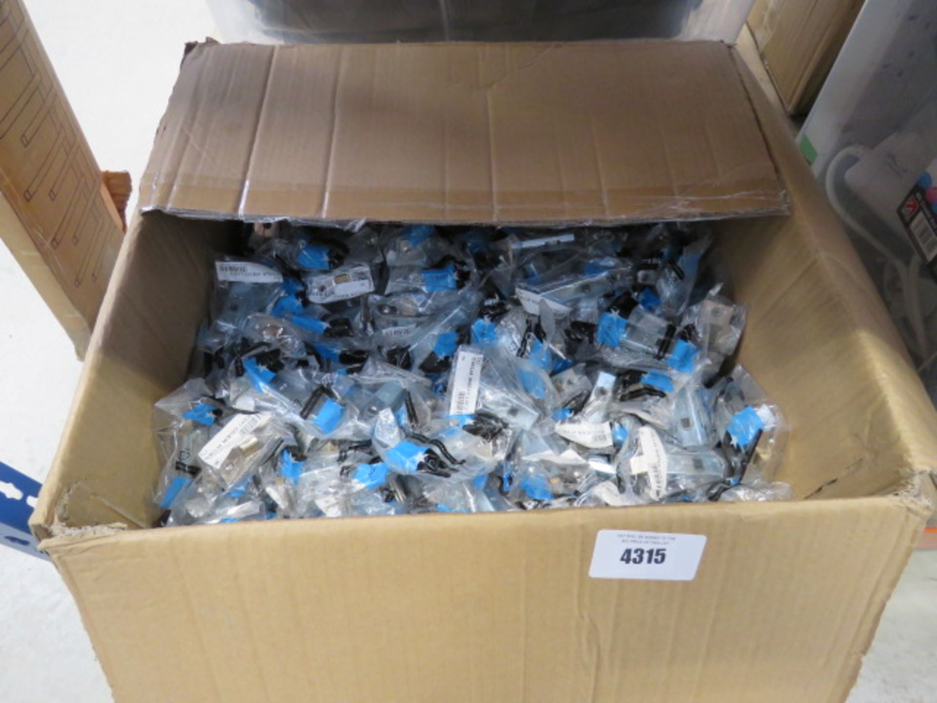 Box of tubular mortice latches