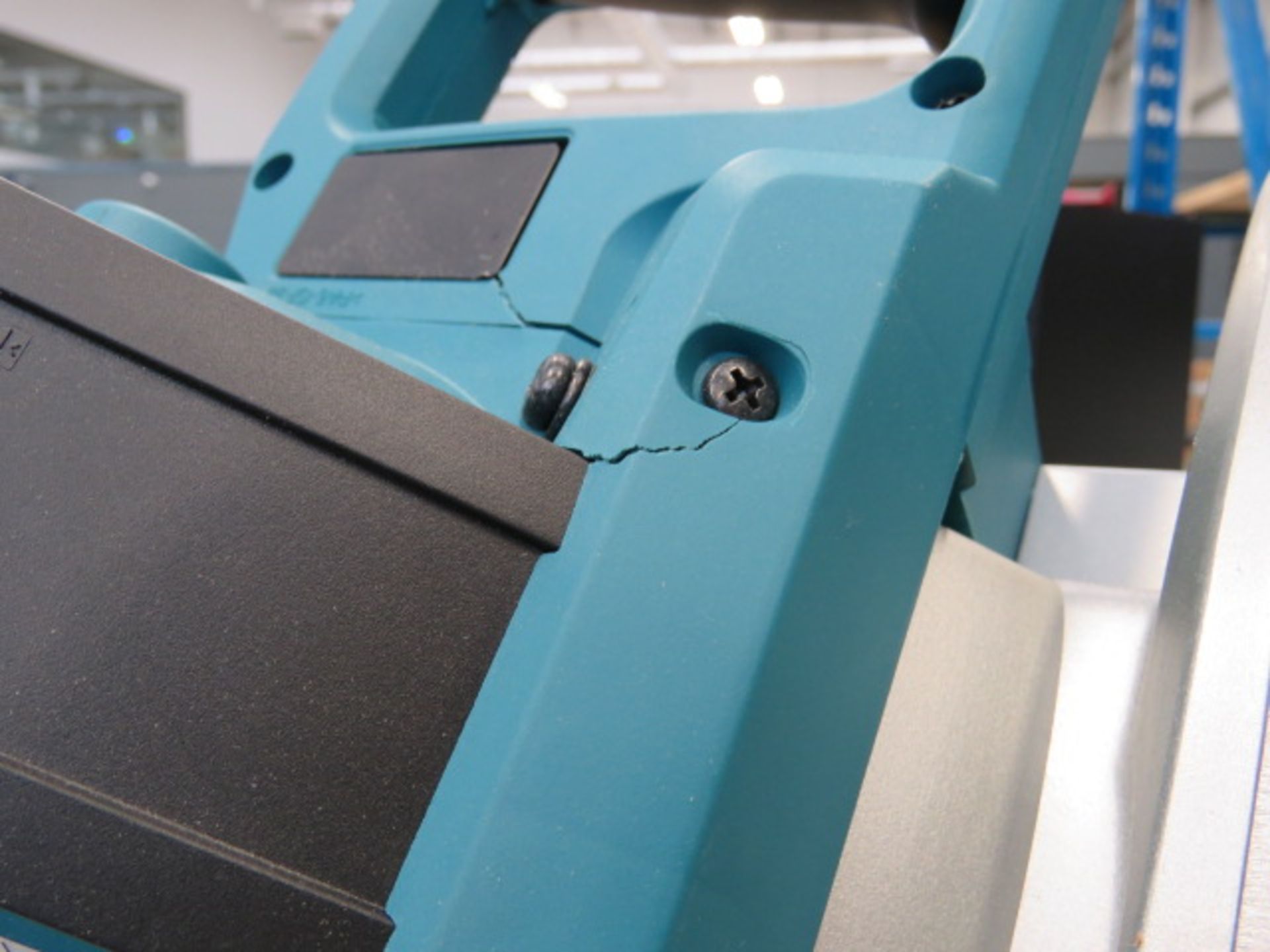 4150 Makita DXT 305mm slide compound mitre saw with box (cracked handle) - Image 7 of 8