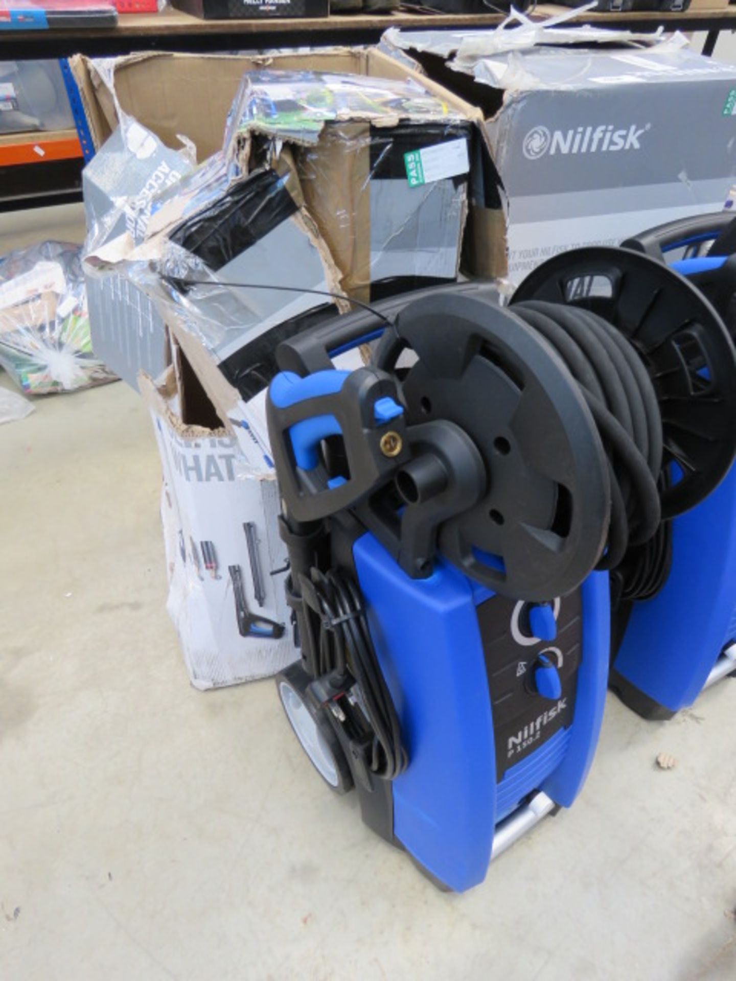 Nilfisk P1502 electric pressure washer with box