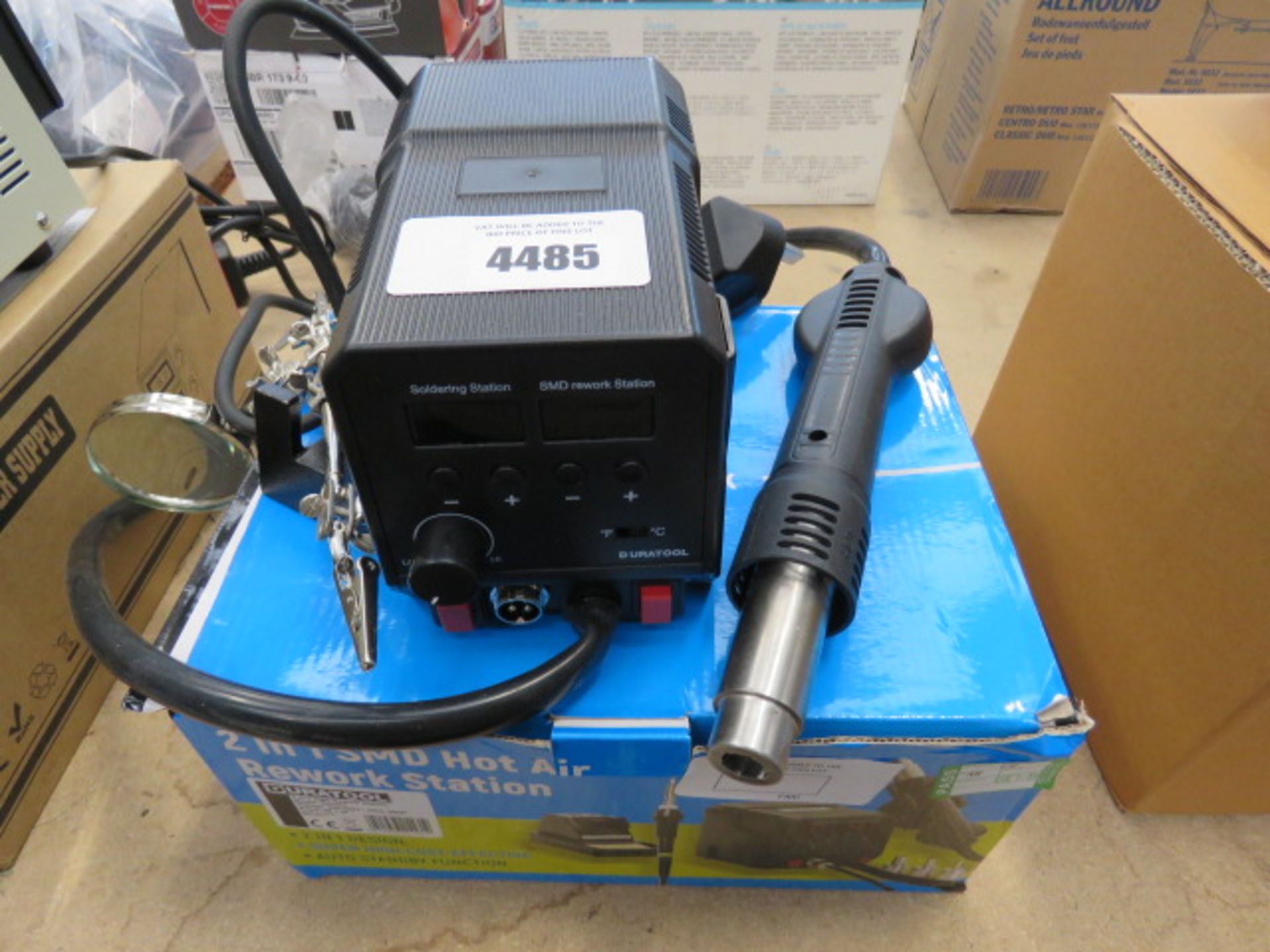 2-in-1 SMD hot air rework station