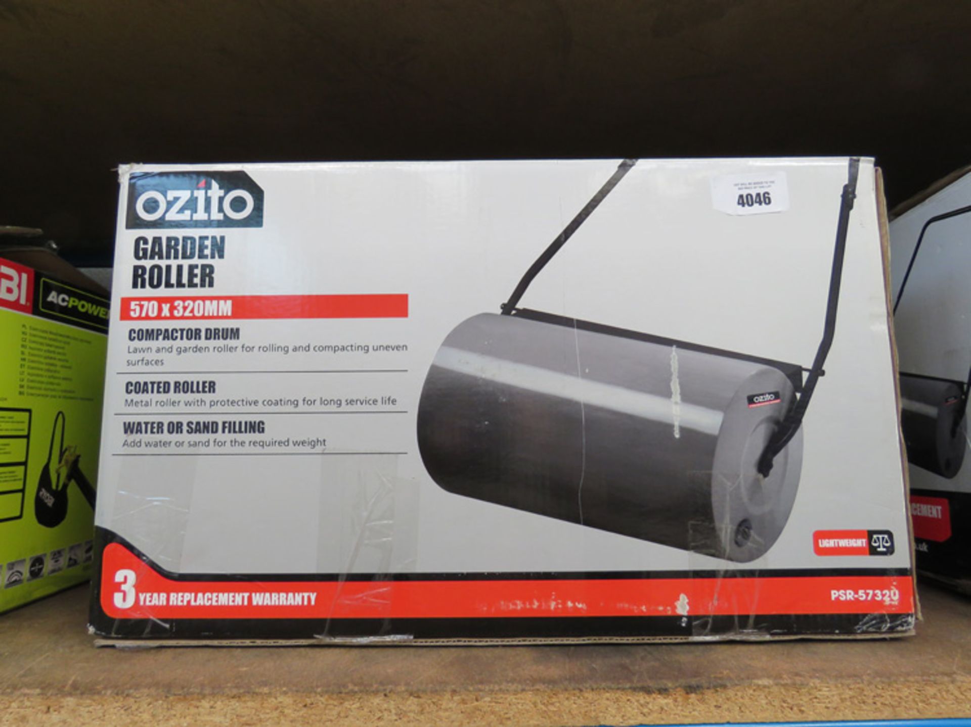 Boxed Ozito garden roller