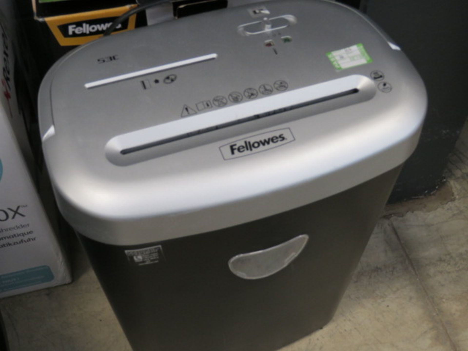 Two Rexel and two Fellowes paper shredders - Image 3 of 3
