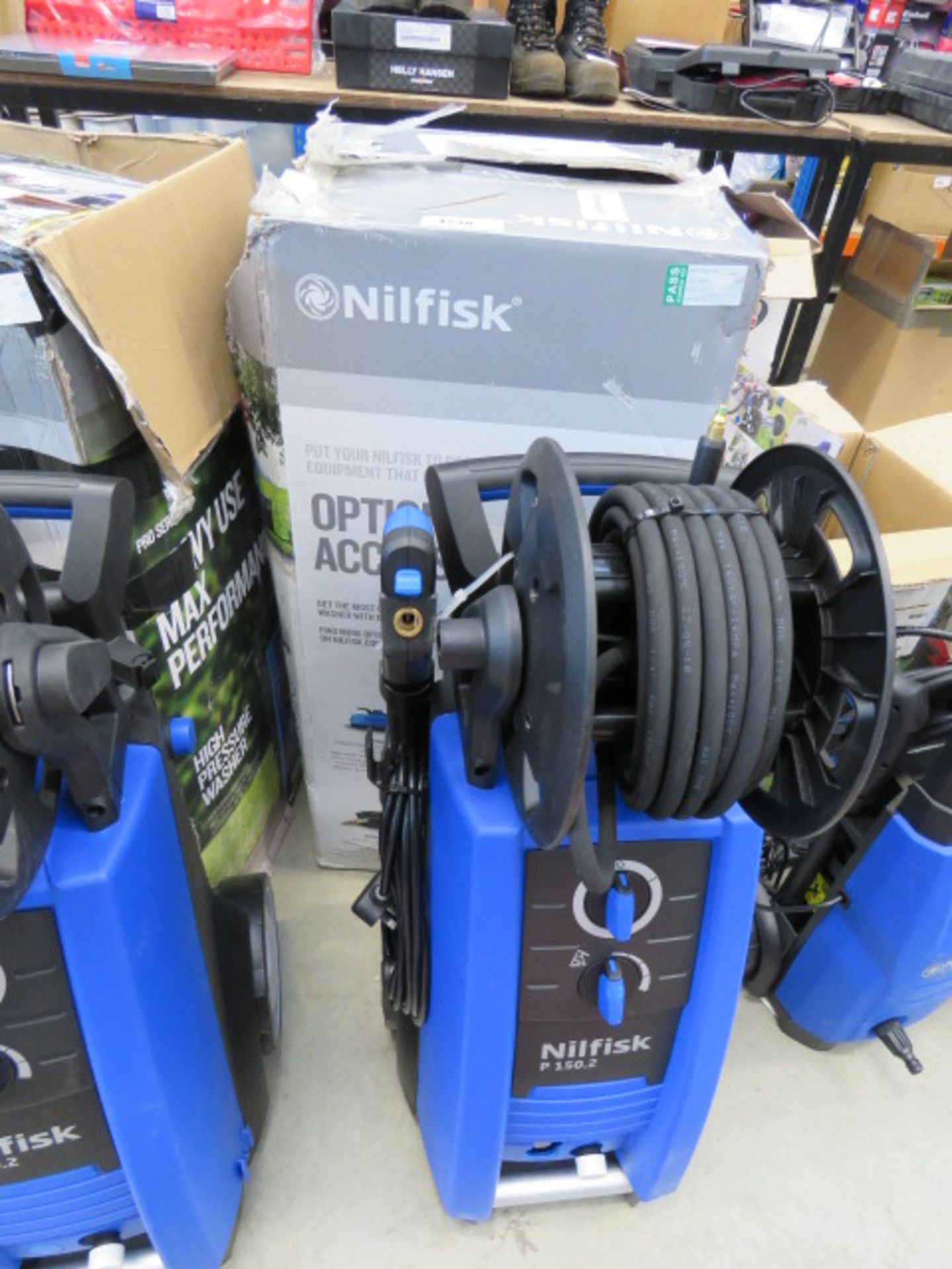 Nilfisk P1502 electric pressure washer with box