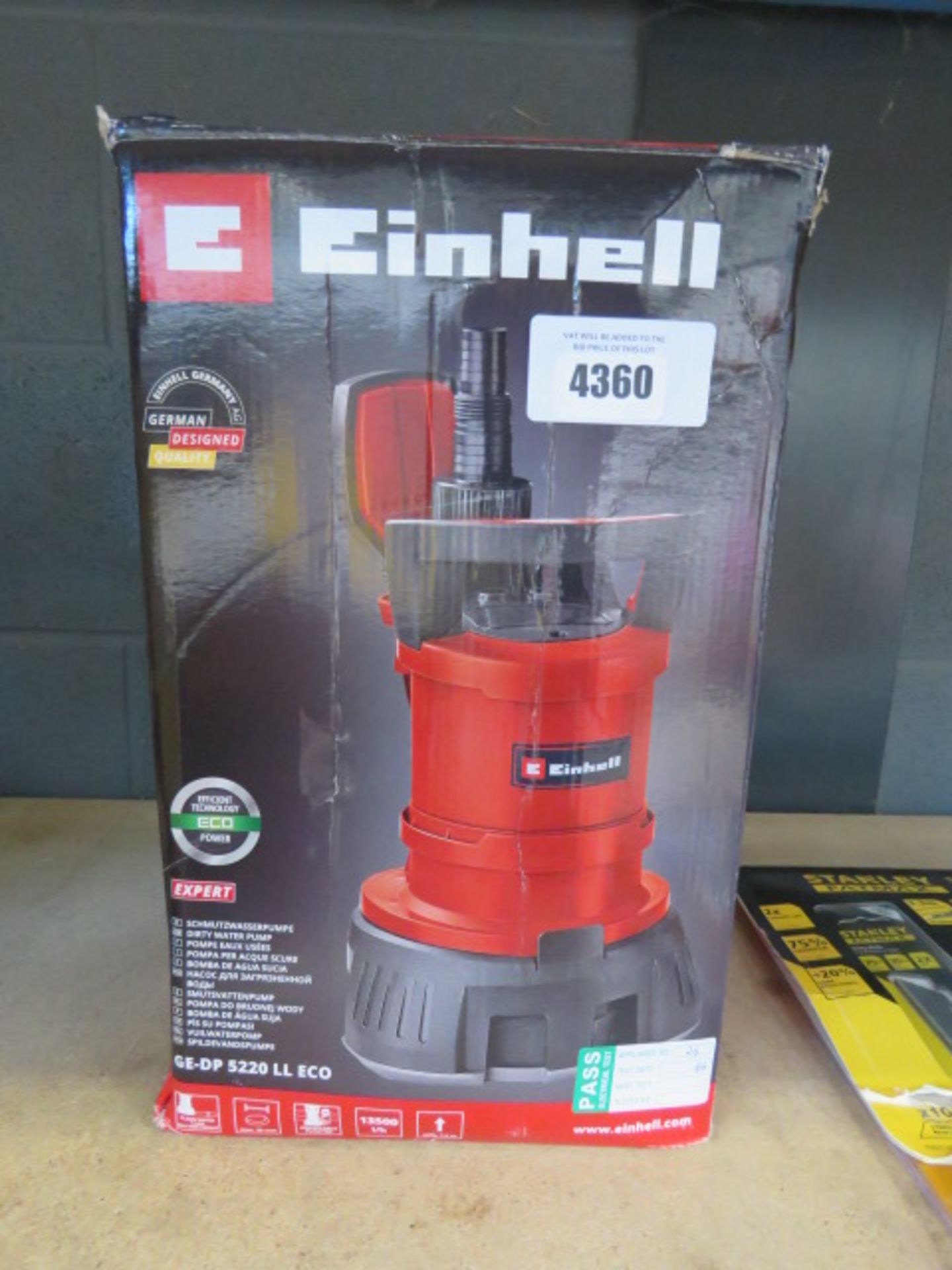 Einhell submersible pump