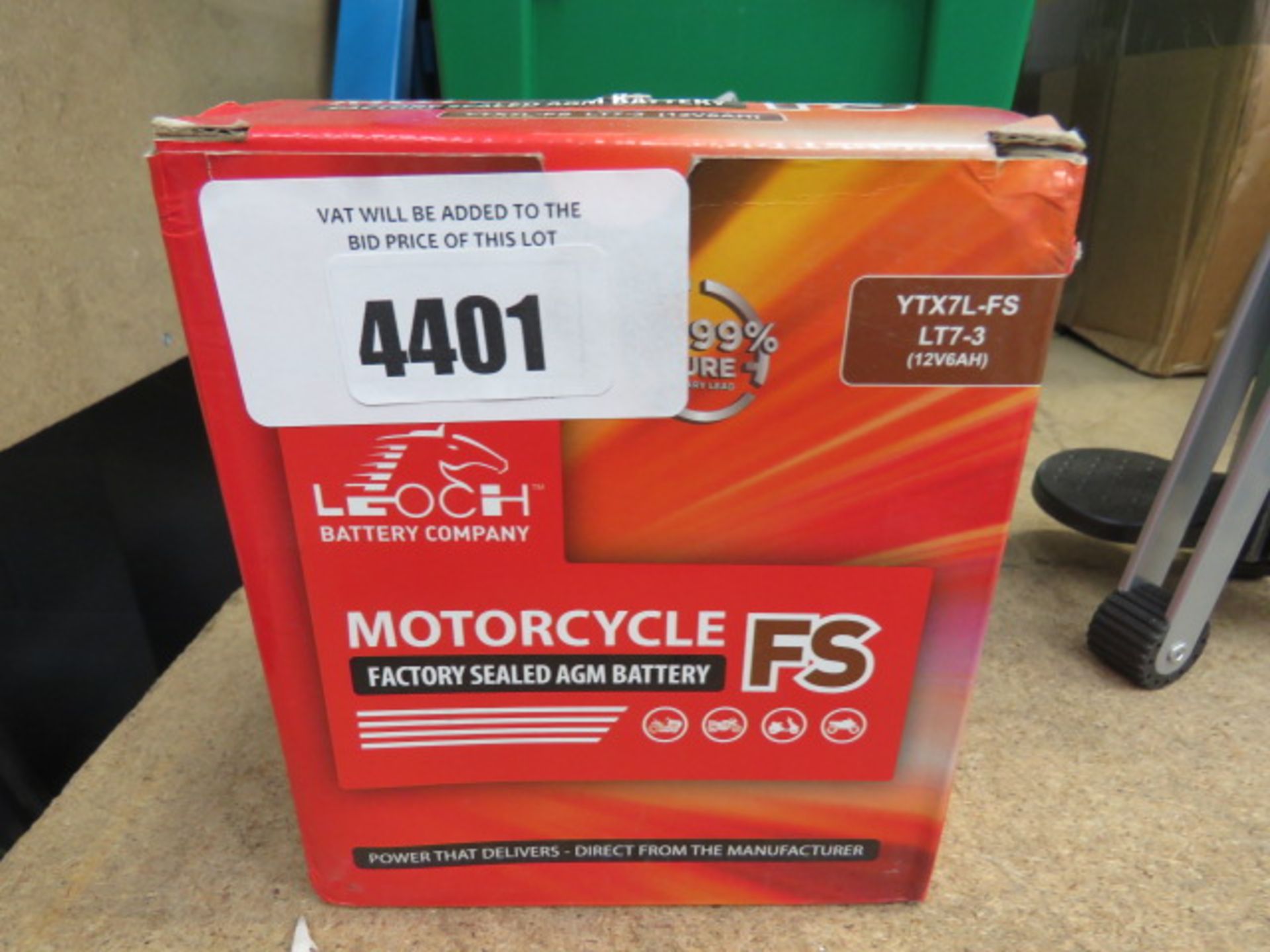 Motorcycle battery