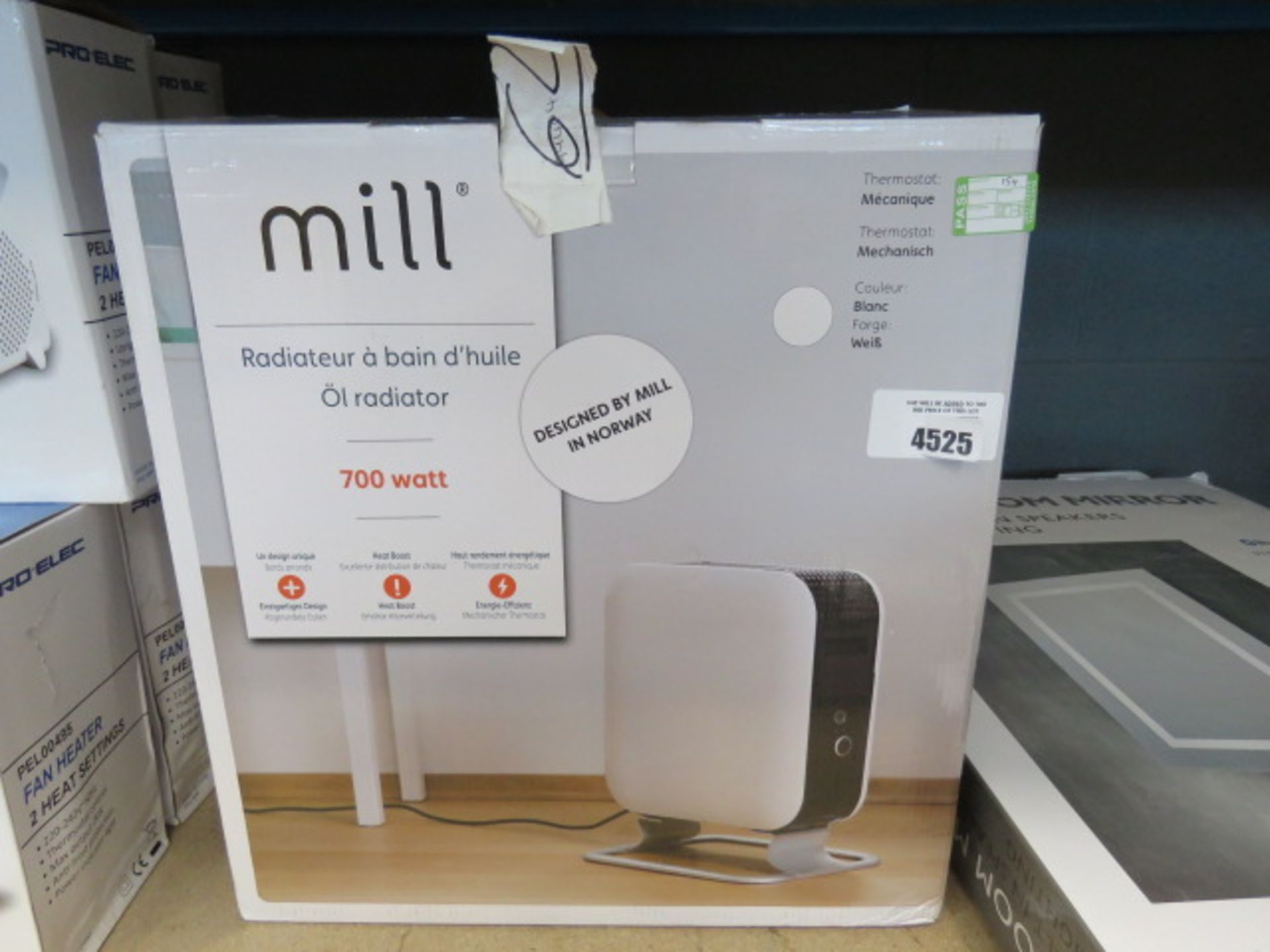 Mill mini convector heater