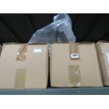 2 boxes containing 20 plastic face shields