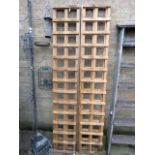 1001 Four 1ftx6ft garden trellis panels