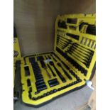 Dewalt mechanics tool set appears complete