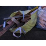 Builders bag of pine offcuts