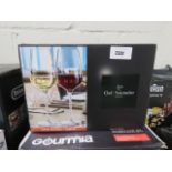 Box of C&S wine glasses