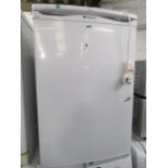 (96) Hotpoint Iced Diamond under counter fridge