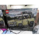 Boxed Lego Technic No 42110 Landrover Defender set