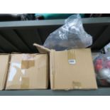 2 boxes containing 20 plastic face shields