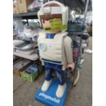 Oversized Playmobil model of Spaceman