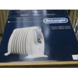 Boxed Delonghi oil filled radiator