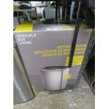 Boxed stainless steel Sensible Eco Living sensor bin