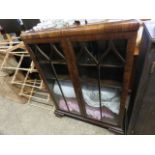 Early 20th Century mahogany glazed display cabinet