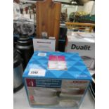 Box set of 4 microwavable bowls together with a Kitchenaid paper towel holder and a wooden