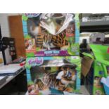 2 boxed FurReal ''Roarin Tyler the playful tiger''