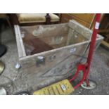 Vintage wooden crate