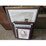 2188 5 various framed prints