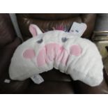 Half moon animal pillow