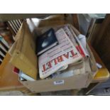 2176 Shallow tray of various ephemera