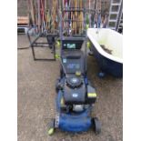 Challenge Extreme petrol self propelled lawnmower with grass box