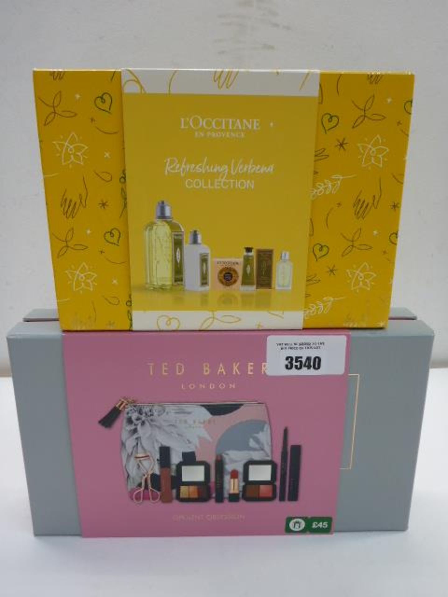L'Occitane Refreshing Verbena Collection Bodycare Gift Set and Ted Baker Opulent Obsession