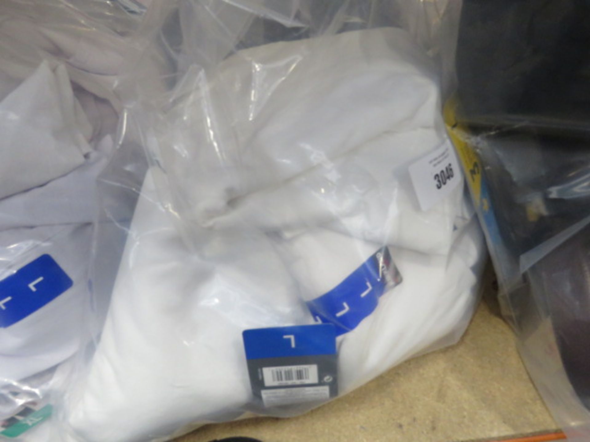 Large quantity of ladies white Kirkland T-shirts in large