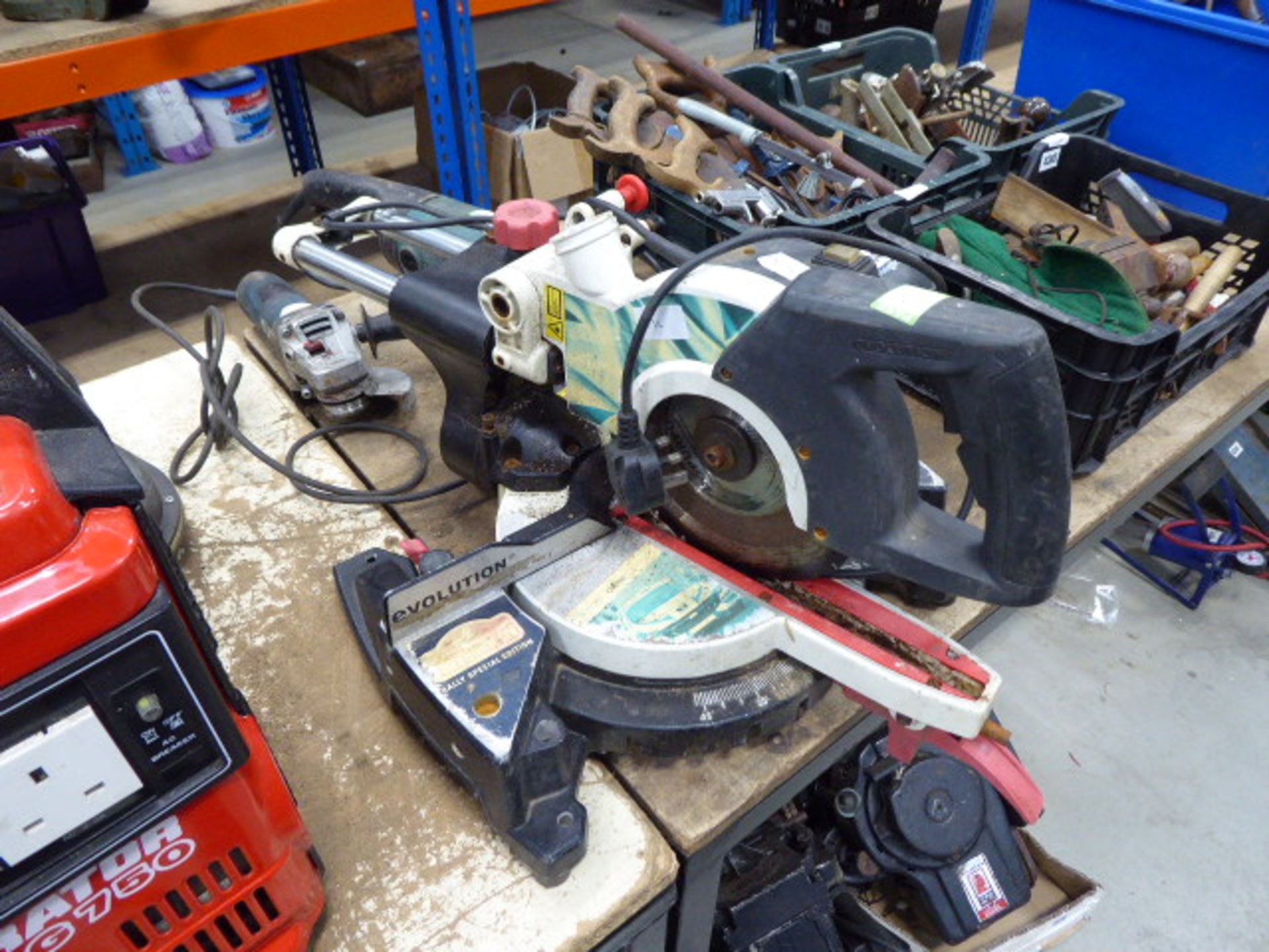 Evolution chop saw