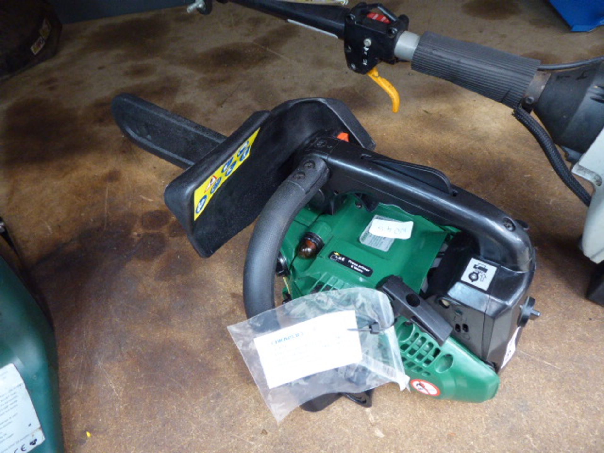 Draper petrol powered chainsaw