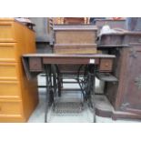 Treadle sewing machine