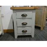 Hampshire Grey Large Bedside Table (16)