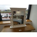 Florence White Painted Dressing Table Mirror (98)