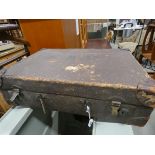 Vintage canvas travelling case