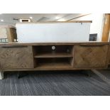 Industrial Oak Large TV Unit (36)