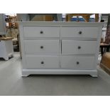 Banbury White Painted 6 Drawer Chest (102)