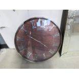 A quartz wall clock