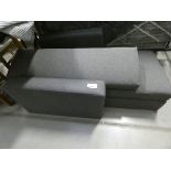 Grey fabric chair parts