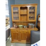 Glazed pine dresser