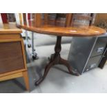 Circular Victorian tripod breakfast table