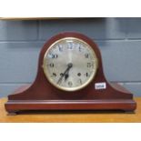 Napoleon hat mantel clock