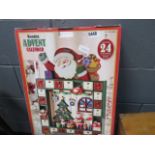 Boxed wooden advent calendar