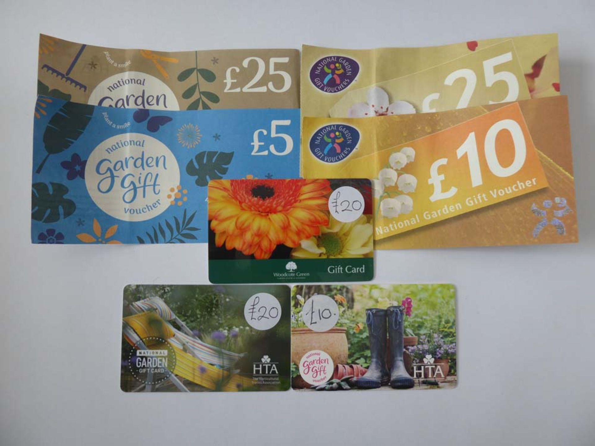 Various : Gardening (x6) - Total face value £115