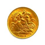 A half sovereign dated 1913