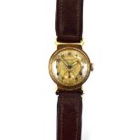 A gentleman's gold manual wind Movado wristwatch by Hamilton & Co. Ltd.